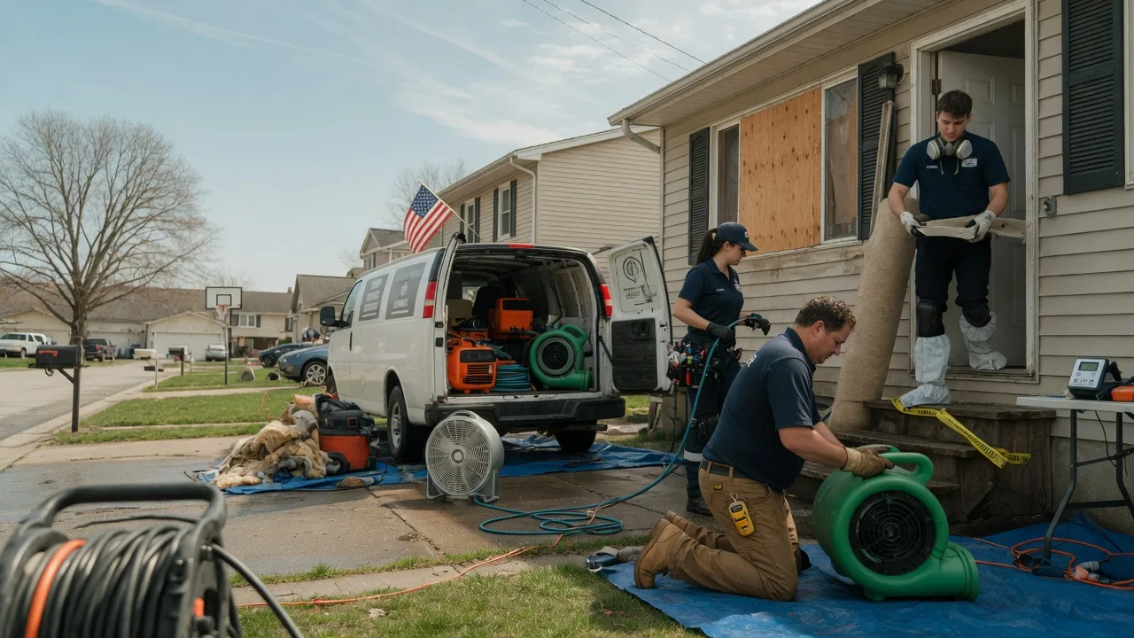 Water Damage Restoration in Tow, TX near me